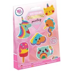 Diamond Painting Stickers Dyr 12 stk.